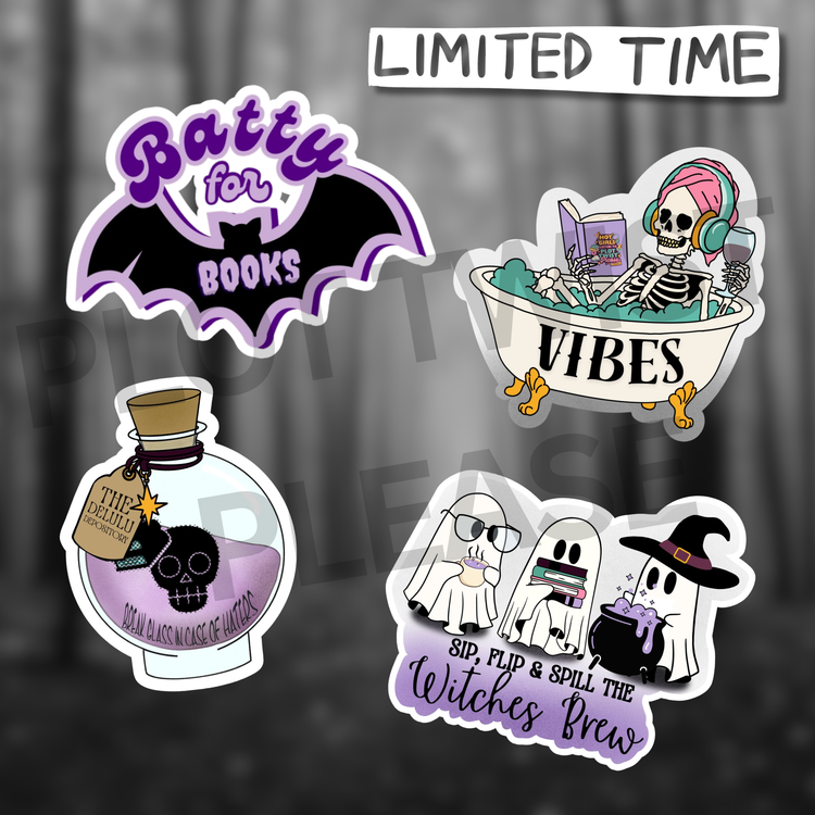 Limited Edition Halloween Sticker Collection 🎃👻