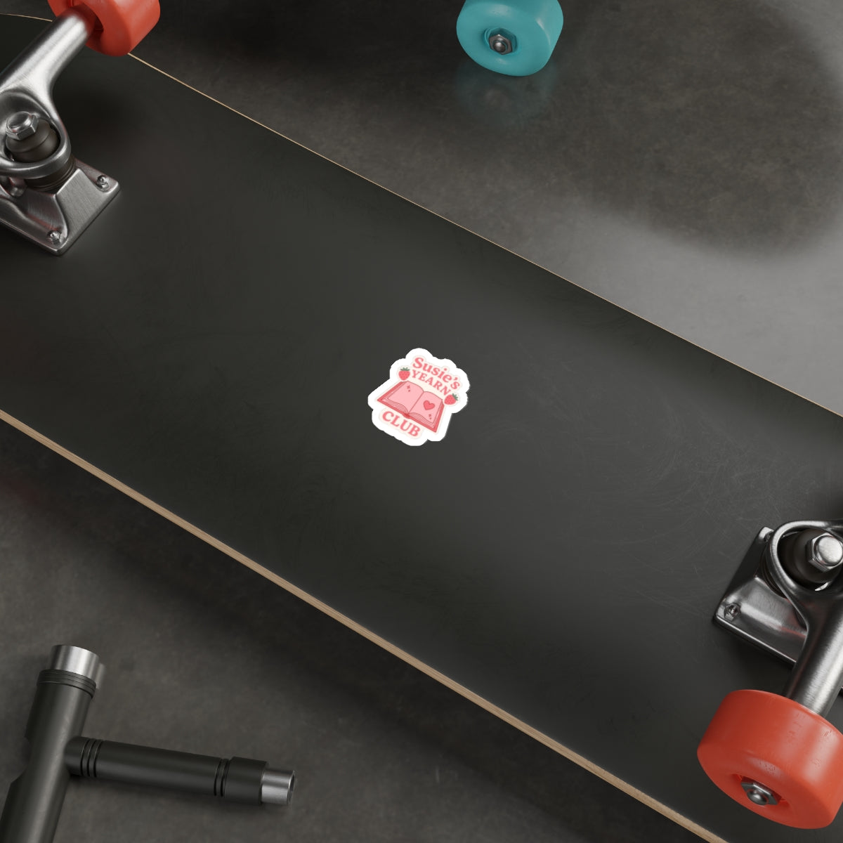 "Susie's Yearn Club" Die-Cut Sticker