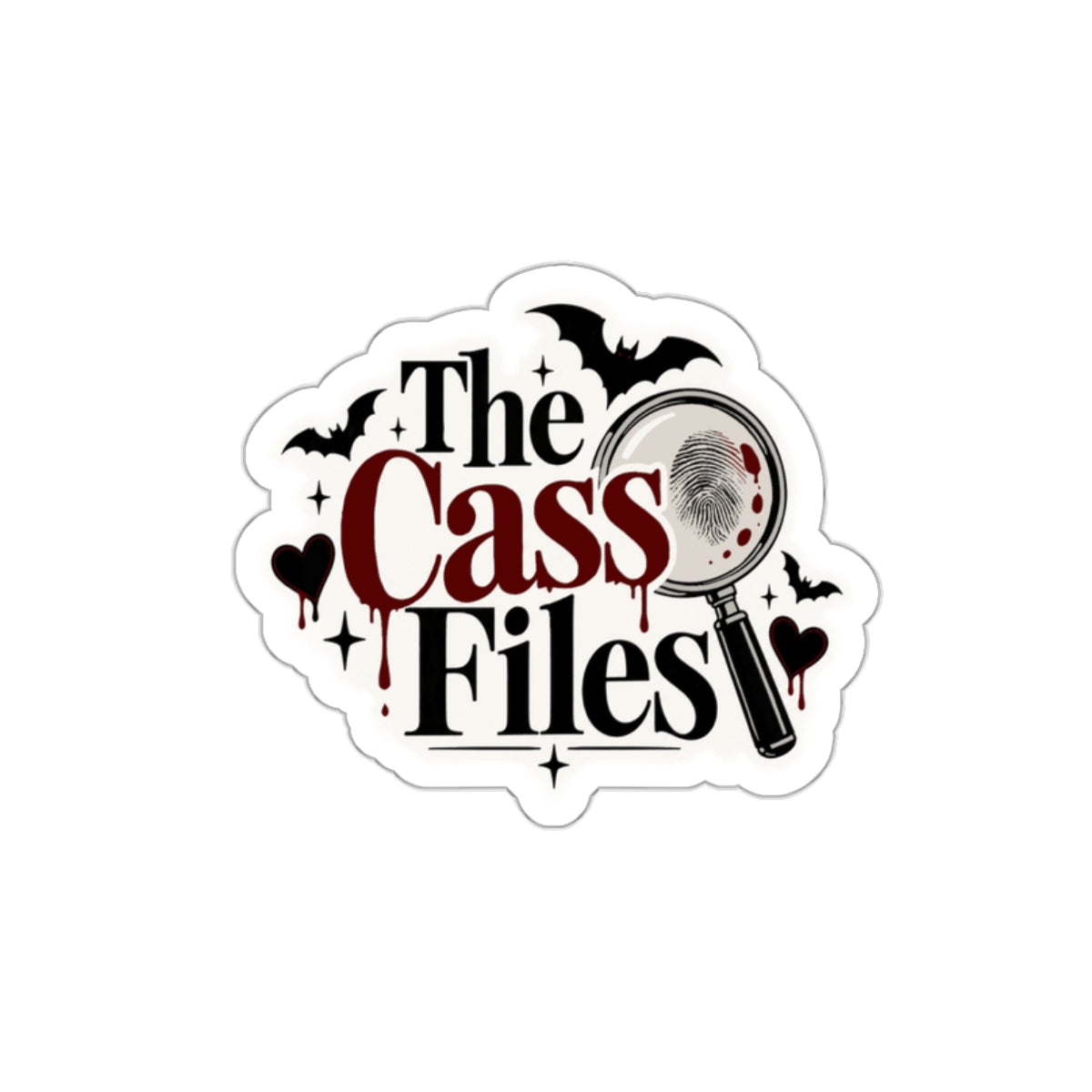The Cass Files - Sticker